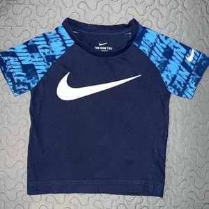 Blue Nike T-shirt for toddler